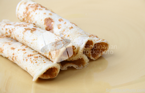 Image of Pancakes on Plate