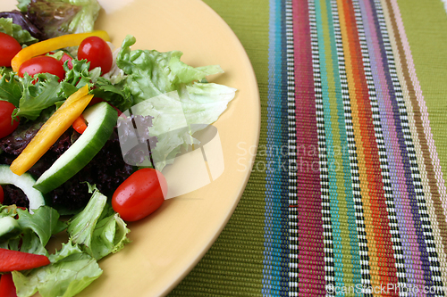 Image of Salad on Plate