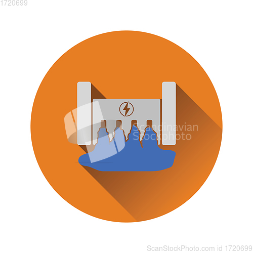 Image of Hydro power station icon