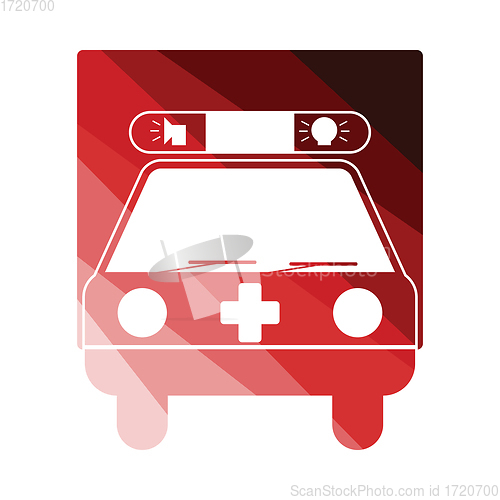 Image of Ambulance car icon