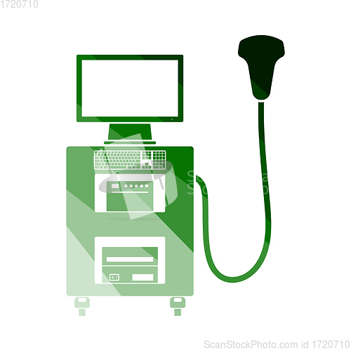 Image of Ultrasound Diagnostic Machine Icon