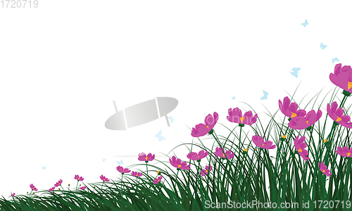 Image of Meadow color background