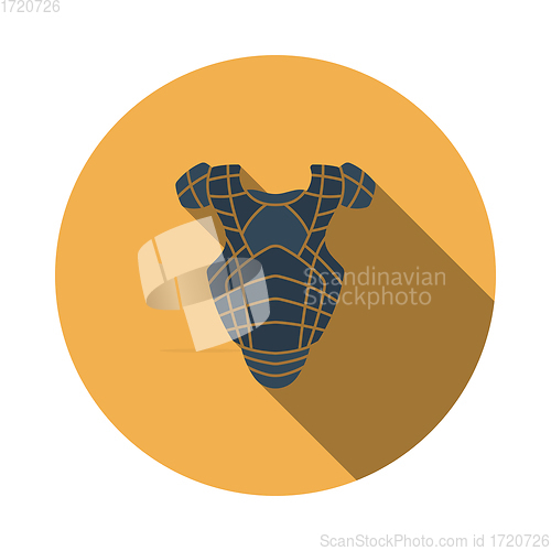 Image of Baseball Chest Protector Icon