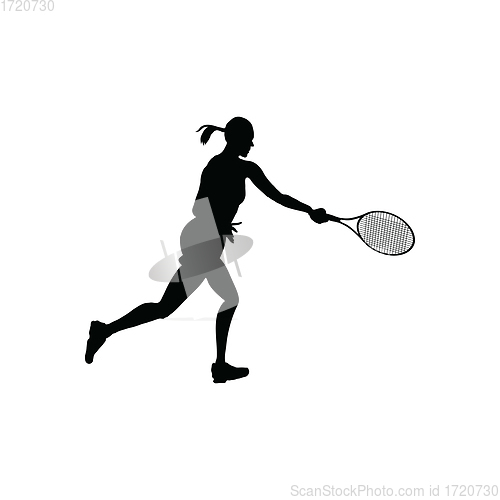 Image of Tennis silhouette