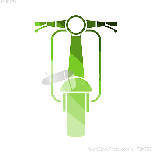 Image of Scooter Icon Front View