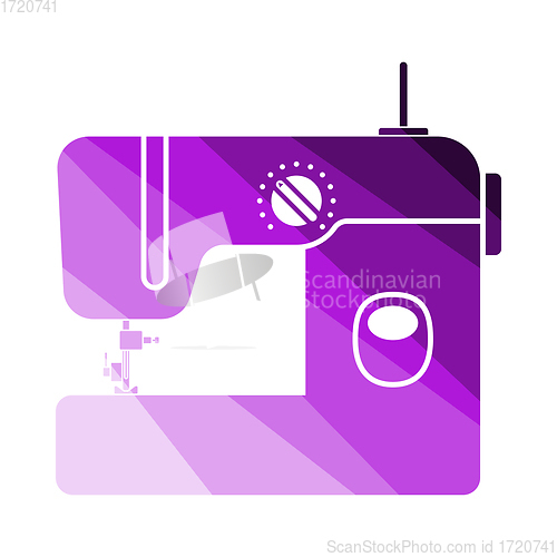 Image of Modern Sewing Machine Icon