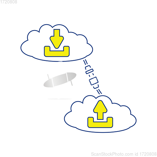Image of Cloud connection icon