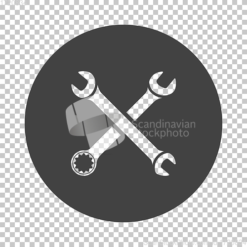 Image of Crossed wrench  icon
