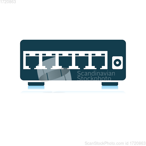 Image of Ethernet switch icon