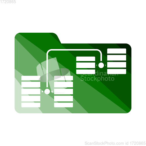 Image of Folder Network Icon