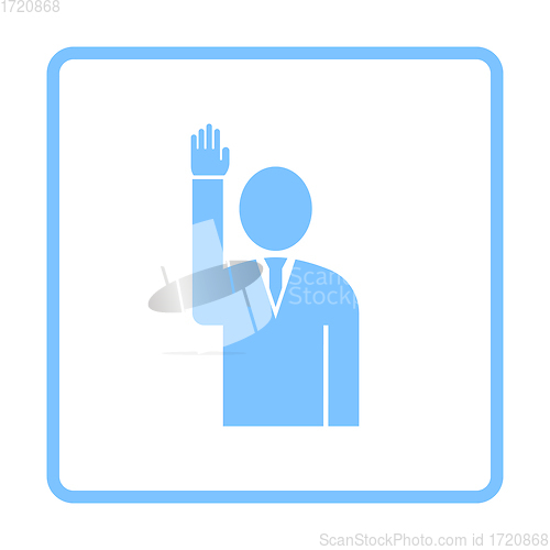 Image of Voting Man Icon
