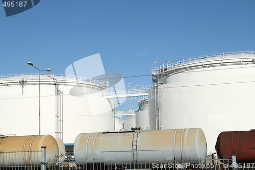 Image of Fuel storage tanks