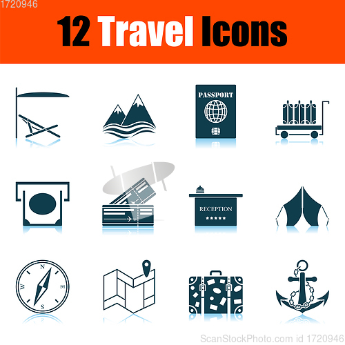 Image of Travel Icon Set