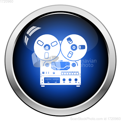 Image of Reel Tape Recorder Icon