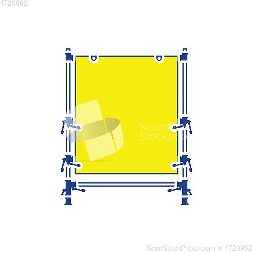 Image of Icon of table for object photography