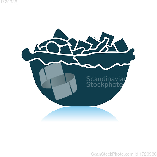 Image of Salad In Plate Icon