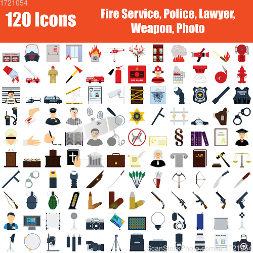 Image of Set of 120 Icons