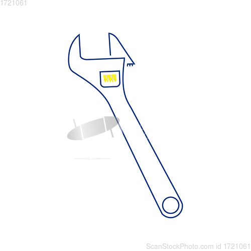 Image of Icon of adjustable wrench