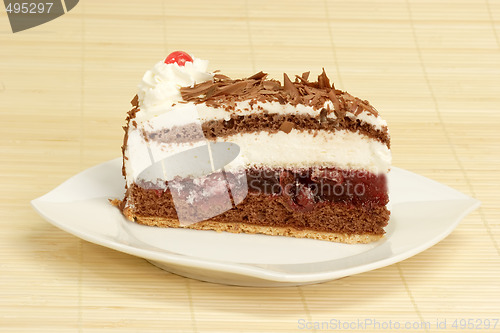 Image of Black Forest gateau cake