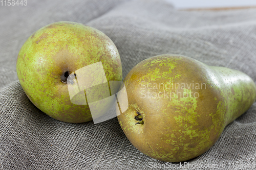Image of fresh green pears