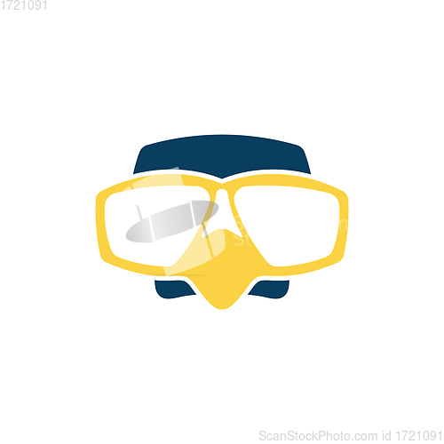 Image of Icon of scuba mask 