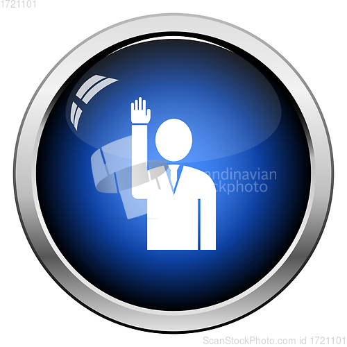 Image of Voting Man Icon