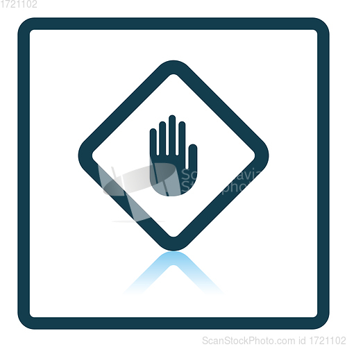 Image of Icon of Warning hand