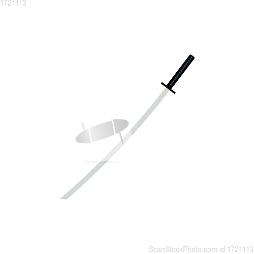 Image of Japanese sword icon