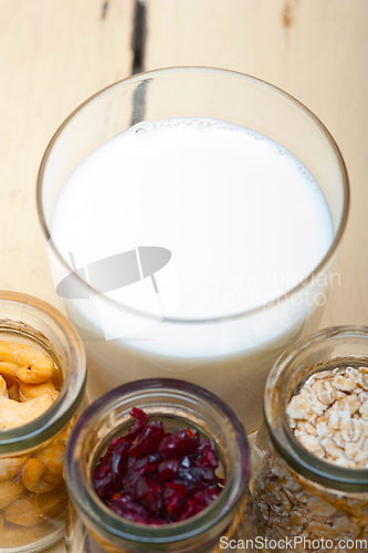 Image of healthy breakfast ingredients