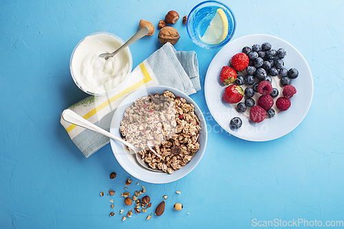 Image of Oatmeal granola muesli 