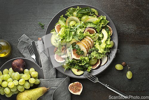 Image of Fruit salad green