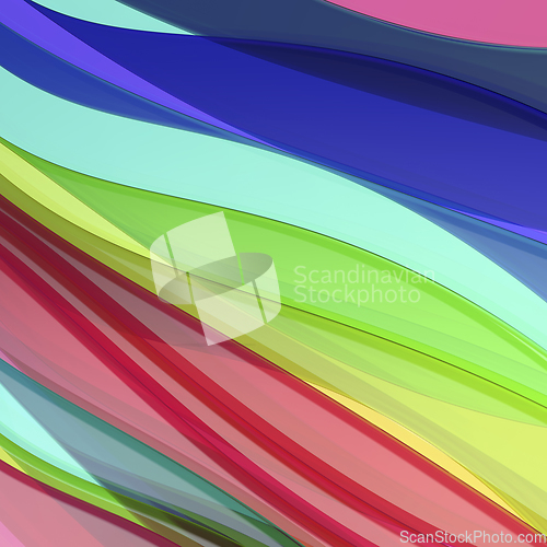 Image of Abstract background with colorful layers