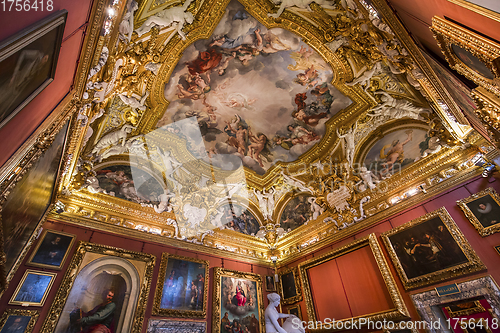 Image of interiors of Palazzo Pitti, Florence, Italy