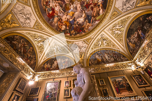 Image of interiors of Palazzo Pitti, Florence, Italy