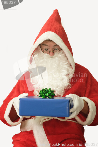 Image of Santa with Gift