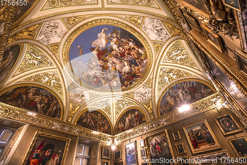 Image of interiors of Palazzo Pitti, Florence, Italy