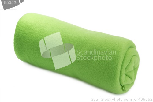Image of Green blanket