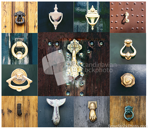 Image of Collection of Door Knockers