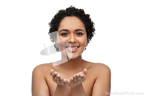 Image of portrait of young african american woman