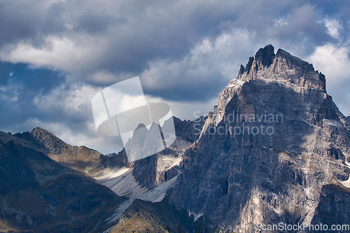 Image of South Tyrolean Alps in autumn