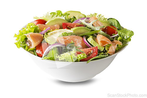 Image of Salad smoked salmon