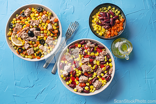 Image of Tuna mexican corn salad