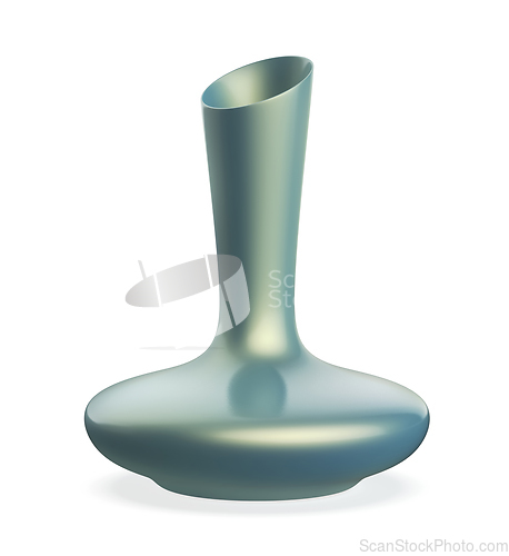 Image of Shiny ceramic vase