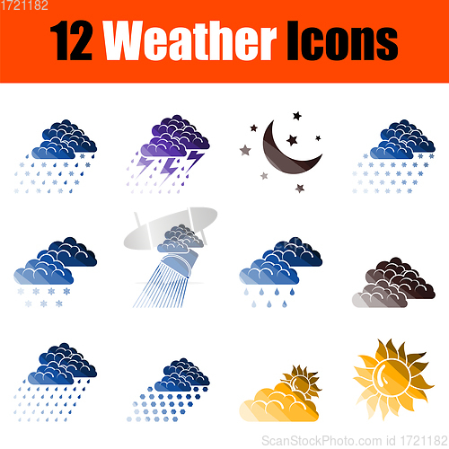 Image of Weather Icon Set