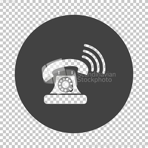 Image of Old telephone icon