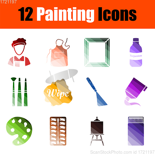 Image of Painting Icon Set