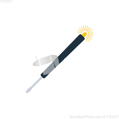 Image of Electricity test screwdriver icon