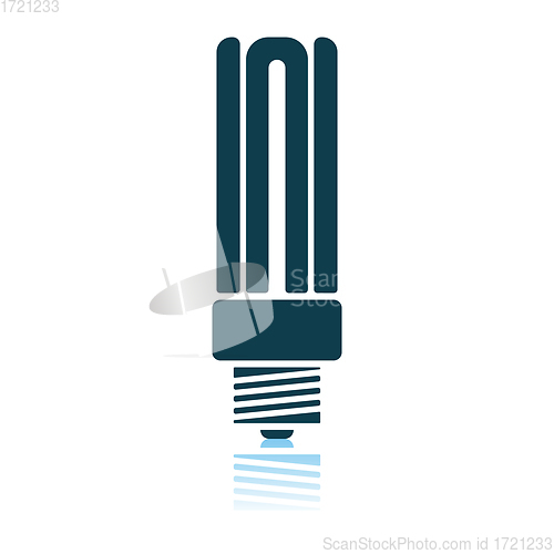 Image of Energy Saving Light Bulb Icon