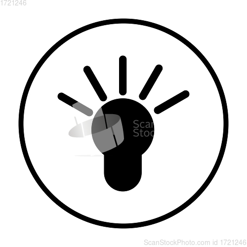 Image of Idea Lamp Icon