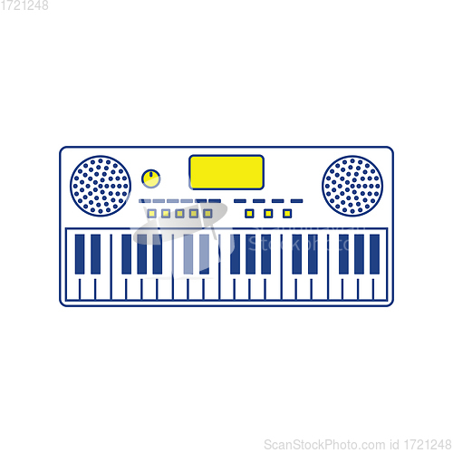 Image of Music synthesizer icon